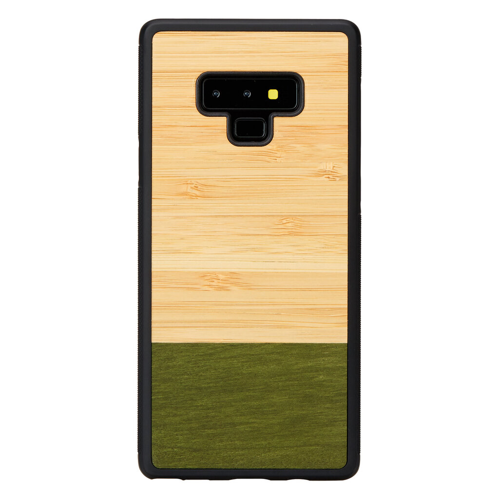 Man&Wood Nugarėlė skirta Samsung Galaxy Note 9, Bamboo forest, ruda kaina ir informacija | Telefono dėklai | pigu.lt