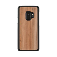 Man&Wood Nugarėlė skirta Samsung Galaxy S9, Cappuccino, ruda kaina ir informacija | Telefono dėklai | pigu.lt