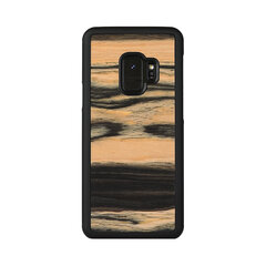 MAN&WOOD SmartPhone case Galaxy S9 white ebony black цена и информация | Чехлы для телефонов | pigu.lt