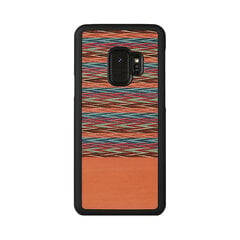 MAN&WOOD SmartPhone case Galaxy S9 browny check black цена и информация | Чехлы для телефонов | pigu.lt