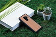 Man&Wood Nugarėlė skirta Samsung Galaxy S9 Plus, Cappuccino, Juoda kaina ir informacija | Telefono dėklai | pigu.lt