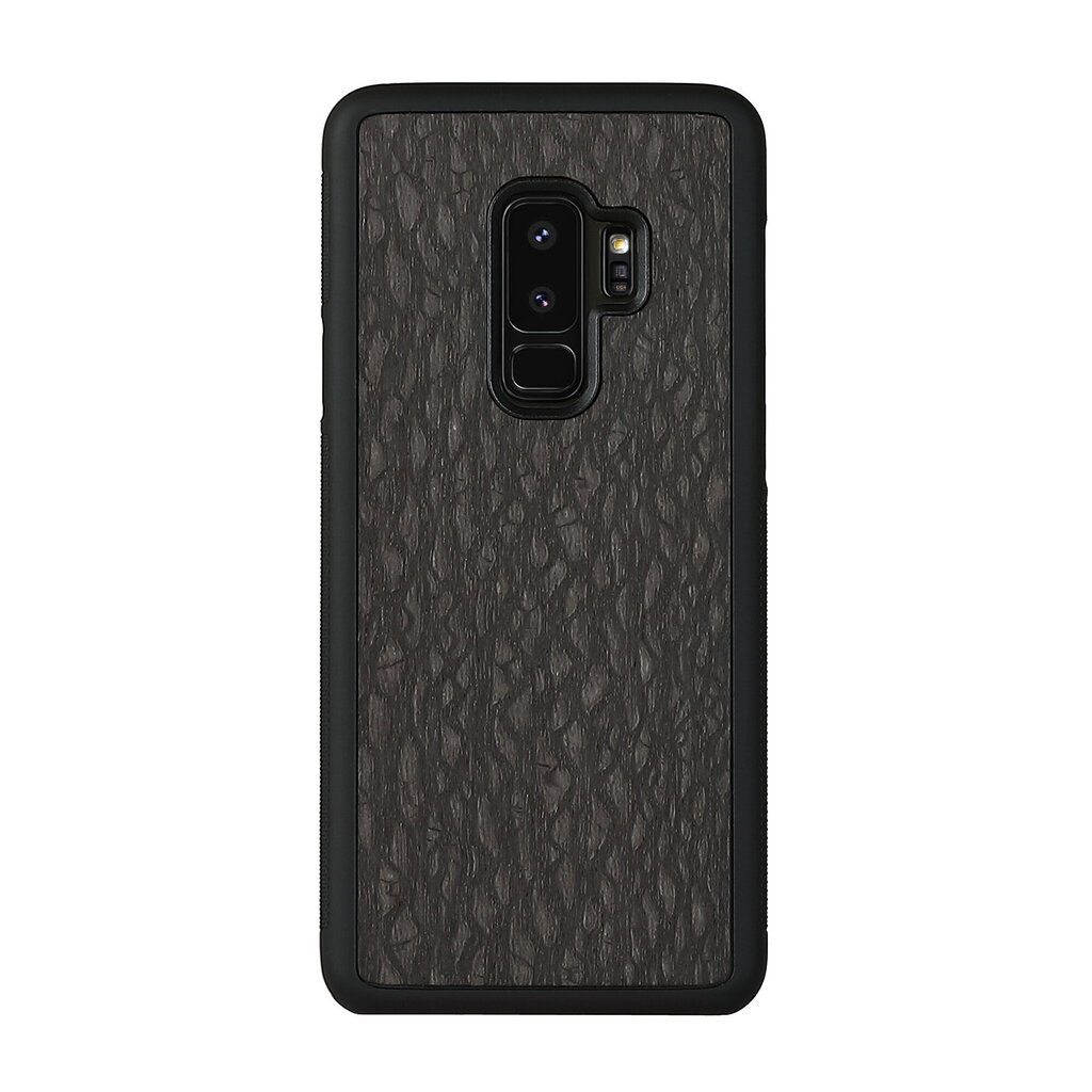 Man&Wood Nugarėlė skirta Samsung Galaxy S9 Plus, Carbalho, Juoda цена и информация | Telefono dėklai | pigu.lt