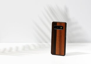 MAN&WOOD SmartPhone case Galaxy S10 Plus ebony black цена и информация | Чехлы для телефонов | pigu.lt