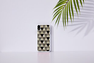 iKins SmartPhone case iPhone XS/S pyramid black цена и информация | Чехлы для телефонов | pigu.lt