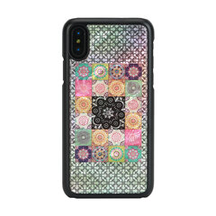 iKins SmartPhone case iPhone XS/S flower garden black цена и информация | Чехлы для телефонов | pigu.lt