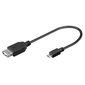 Sbox  USB A -> „Micro USB“ M / M, 0.1 m цена и информация | Laidai telefonams | pigu.lt