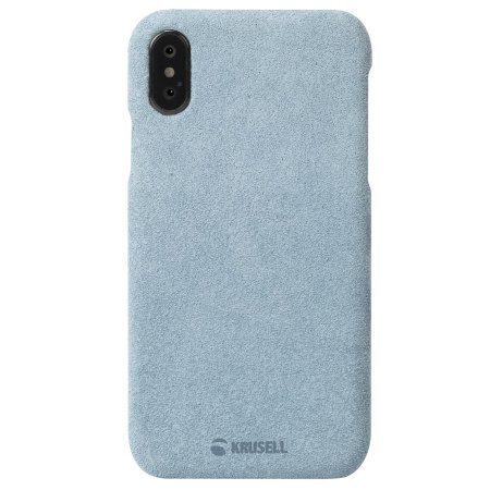 Krusell Broby Cover, skirtas Apple iPhone X/XS, Mėlyna kaina ir informacija | Telefono dėklai | pigu.lt