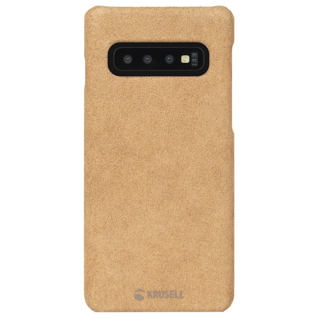 Krusell Broby Cover, skirtas Samsung Galaxy S10, rudas цена и информация | Telefono dėklai | pigu.lt