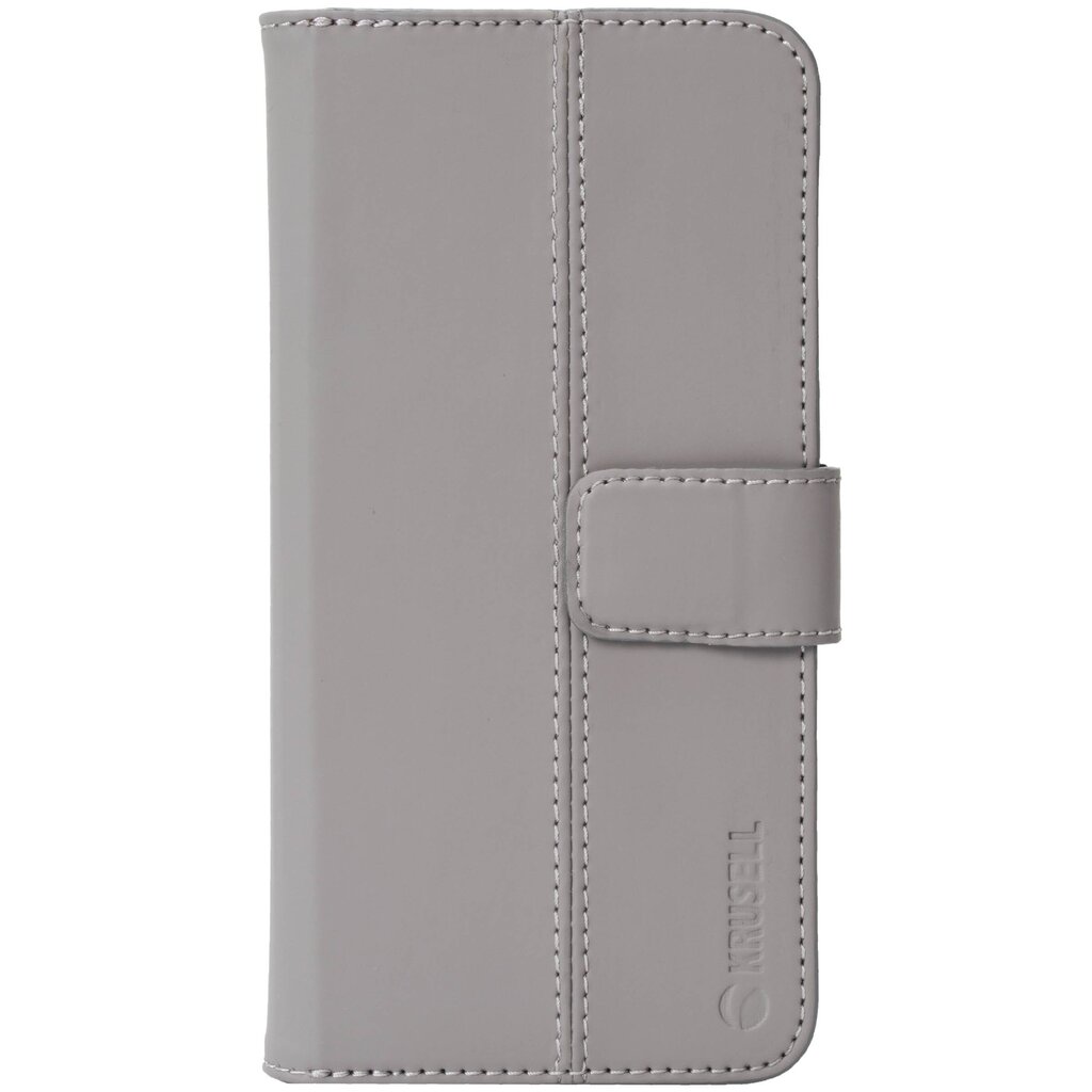 Krusell Loka FolioWallet 2in1, skirtas Samsung Galaxy S9+, pilkas kaina ir informacija | Telefono dėklai | pigu.lt