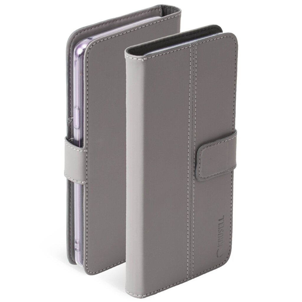 Krusell Loka FolioWallet 2in1, skirtas Samsung Galaxy S9+, pilkas kaina ir informacija | Telefono dėklai | pigu.lt