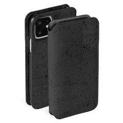 Krusell Birka PhoneWallet Apple iPhone 11, juodas kaina ir informacija | Telefono dėklai | pigu.lt