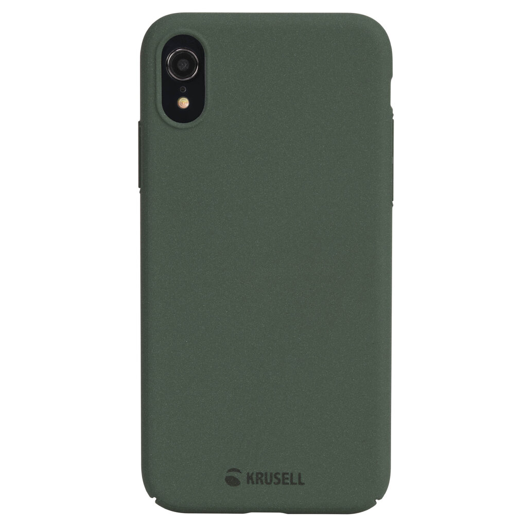 Krusell Sandby Cover, skirtas Apple iPhone XR, žalias kaina ir informacija | Telefono dėklai | pigu.lt