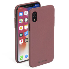 Krusell Sandby Cover, skirtas Apple iPhone XR, raudonas kaina ir informacija | Telefono dėklai | pigu.lt