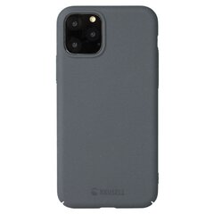 Krusell Sandby Cover, skirtas Apple iPhone 11 Pro, pilkas kaina ir informacija | Telefono dėklai | pigu.lt