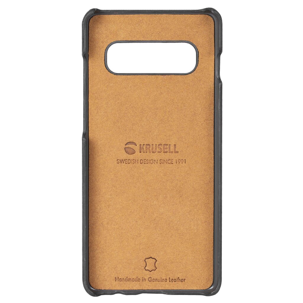 Krusell Sunne Cover, skirtas Samsung Galaxy S10, juodas цена и информация | Telefono dėklai | pigu.lt