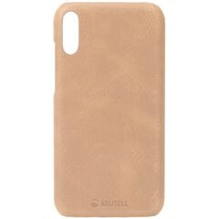 Krusell Sunne Cover, skirtas Huawei P30, smėlio kaina ir informacija | Telefono dėklai | pigu.lt