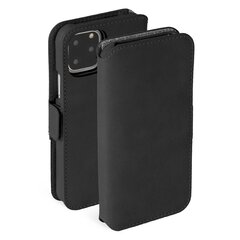 Krusell Sunne PhoneWallet 2in1, skirtas Apple iPhone 11 Pro, juodas kaina ir informacija | Telefono dėklai | pigu.lt