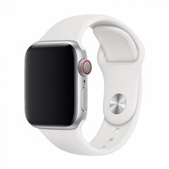 Devia Deluxe Series Sport Band White kaina ir informacija | Išmaniųjų laikrodžių ir apyrankių priedai | pigu.lt