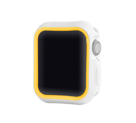 Devia Dazzle Series Protective Case Silver Yellow kaina ir informacija | Išmaniųjų laikrodžių ir apyrankių priedai | pigu.lt