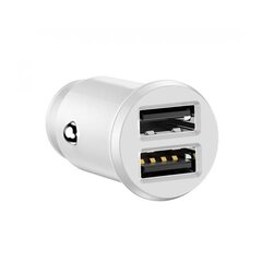 Devia car charger Smart 2x USB 3,1A white цена и информация | Зарядные устройства для телефонов | pigu.lt