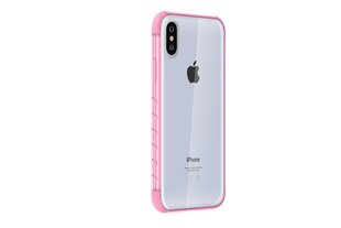 Devia Dulax Nugarėlė skirta Apple iPhone XS/X, Rožinė цена и информация | Чехлы для телефонов | pigu.lt