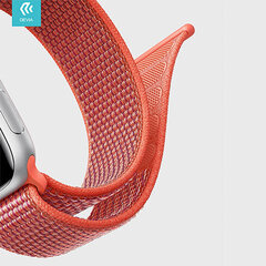 Devia Delux Sport 3 Ремешок для часов Apple Watch 38 / 40 mm Оранжевый цена и информация | Аксессуары для смарт-часов и браслетов | pigu.lt