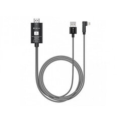 Devia Storm, HDMI - USB - Lightning, 2m kaina ir informacija | Laidai telefonams | pigu.lt