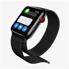 Devia Elegant Series Milanese Loop для Apple Watch(44 мм), Space Black цена и информация | Аксессуары для смарт-часов и браслетов | pigu.lt