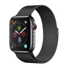 Ремешок для часов Devia Elegant Milanese Apple Watch 38 / 40 мм, черный цена и информация | Аксессуары для смарт-часов и браслетов | pigu.lt