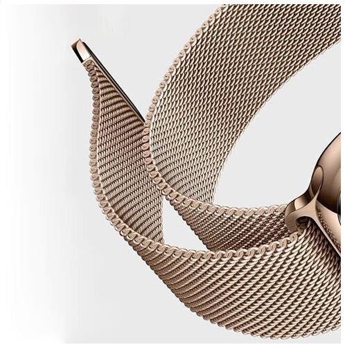 Devia Elegant Series Milanese Loop Gold kaina ir informacija | Išmaniųjų laikrodžių ir apyrankių priedai | pigu.lt