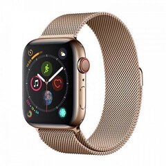 Браслет Devia Elegant Milanese 44мм Apple Watch, золотистый цена и информация | Аксессуары для смарт-часов и браслетов | pigu.lt