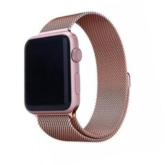 Браслет Devia Elegant Milanese 44мм Apple Watch, розово-золотистый цена и информация | Аксессуары для смарт-часов и браслетов | pigu.lt