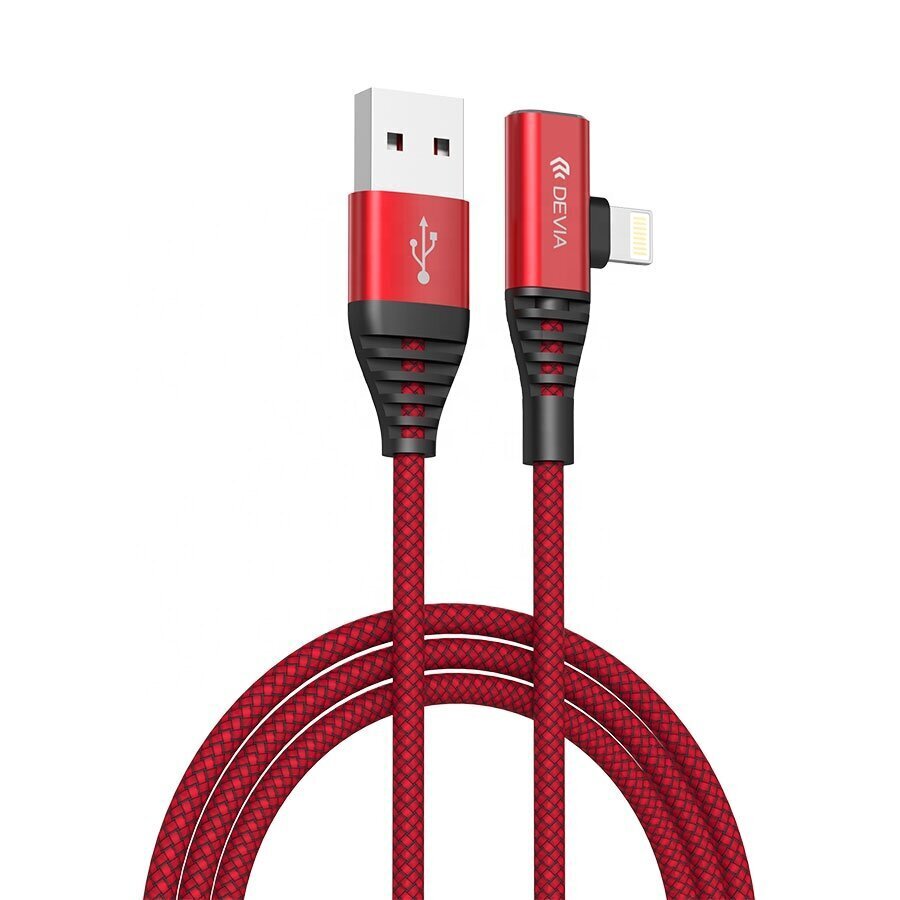 Devia Strom 2in1, USB - Lightning, 1.2m kaina ir informacija | Laidai telefonams | pigu.lt