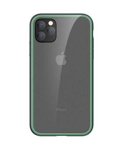 Comma Joy elegant anti-shock case, skirtas iPhone 11 Pro Max, žalia kaina ir informacija | Telefono dėklai | pigu.lt