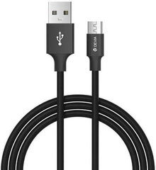 Devia Smart, Micro USB V2 (5V 2.1A), 1m kaina ir informacija | Laidai telefonams | pigu.lt