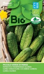 ОГУРЦЫ ОБЫЧНЫЕ КОРОТКОПЛОДНЫЕ PICCOLO VERDE DI PARIGI „BIO” 0,5 Г цена и информация | Семена овощей, ягод | pigu.lt