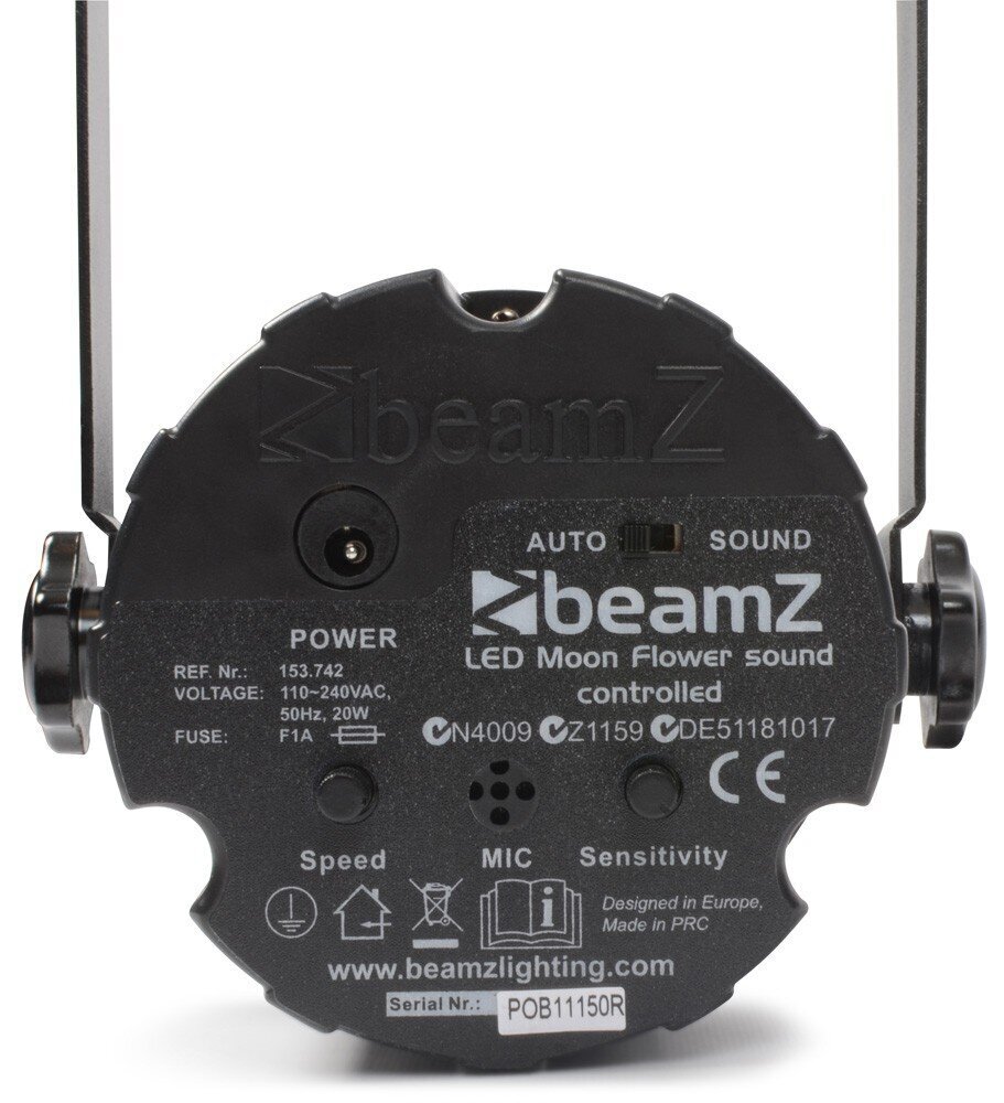 „BeamZ MOON FLOWER“ šviesos efekto 60X RGBAW šviesos diodai цена и информация | Dekoracijos šventėms | pigu.lt