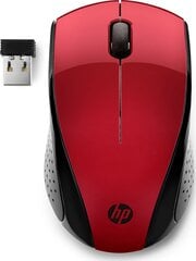 HP 220 7KX10AA, красный цена и информация | Мыши | pigu.lt