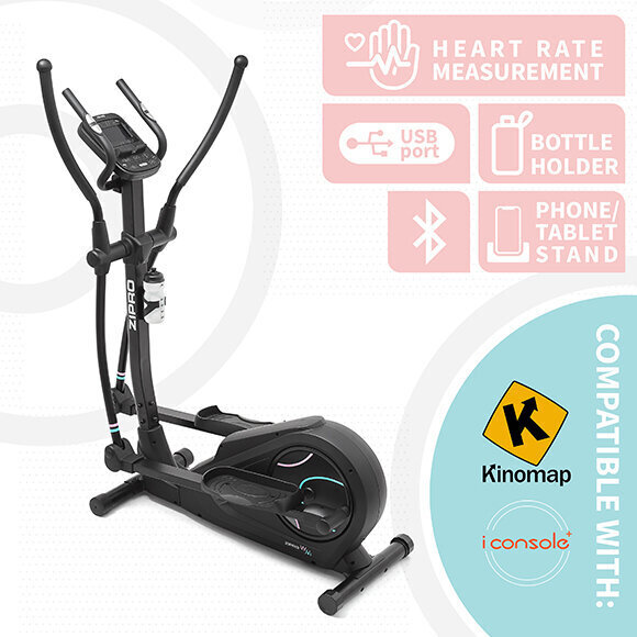 Elipsinis treniruoklis Zipro Heat Iconsole+ WM kaina ir informacija | Elipsiniai treniruokliai | pigu.lt