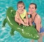 Pripučiamas žaislas Bestway Crocodile Ride-on, 163x72x30 cm цена и информация | Pripučiamos ir paplūdimio prekės | pigu.lt