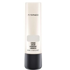 Švytėjimo suteikiantis veido kremas MAC Strobe 50 ml, S48L Silverlite kaina ir informacija | Makiažo pagrindai, pudros | pigu.lt