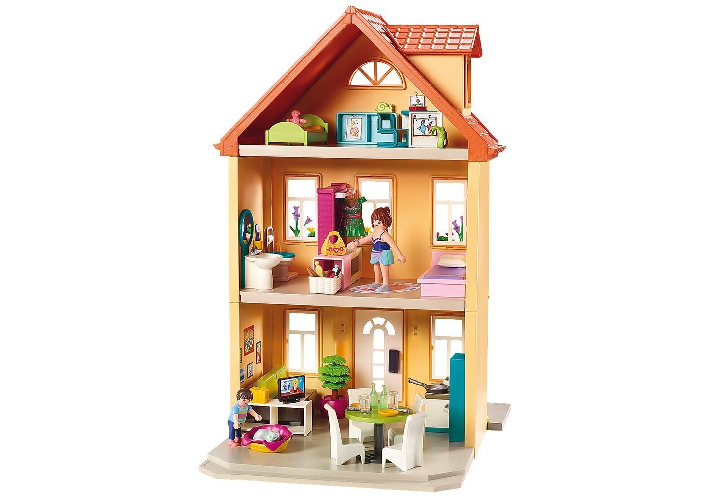 70014 PLAYMOBIL® City Life, Miesto namelis kaina ir informacija | Konstruktoriai ir kaladėlės | pigu.lt