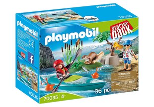 70035 PLAYMOBIL® Starter Pack, приключения в байдарке цена и информация | Конструкторы и кубики | pigu.lt