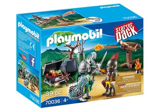 70036 PLAYMOBIL® Starter Pack, Riterių kova kaina ir informacija | Konstruktoriai ir kaladėlės | pigu.lt