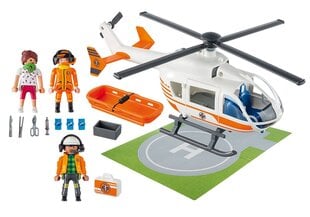 70048 PLAYMOBIL® City Life, Greitosios pagalbos straigtasparnis kaina ir informacija | Konstruktoriai ir kaladėlės | pigu.lt