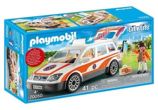 70050 PLAYMOBIL® City Life, Машина скорой помощи со звуками цена и информация | Конструкторы и кубики | pigu.lt