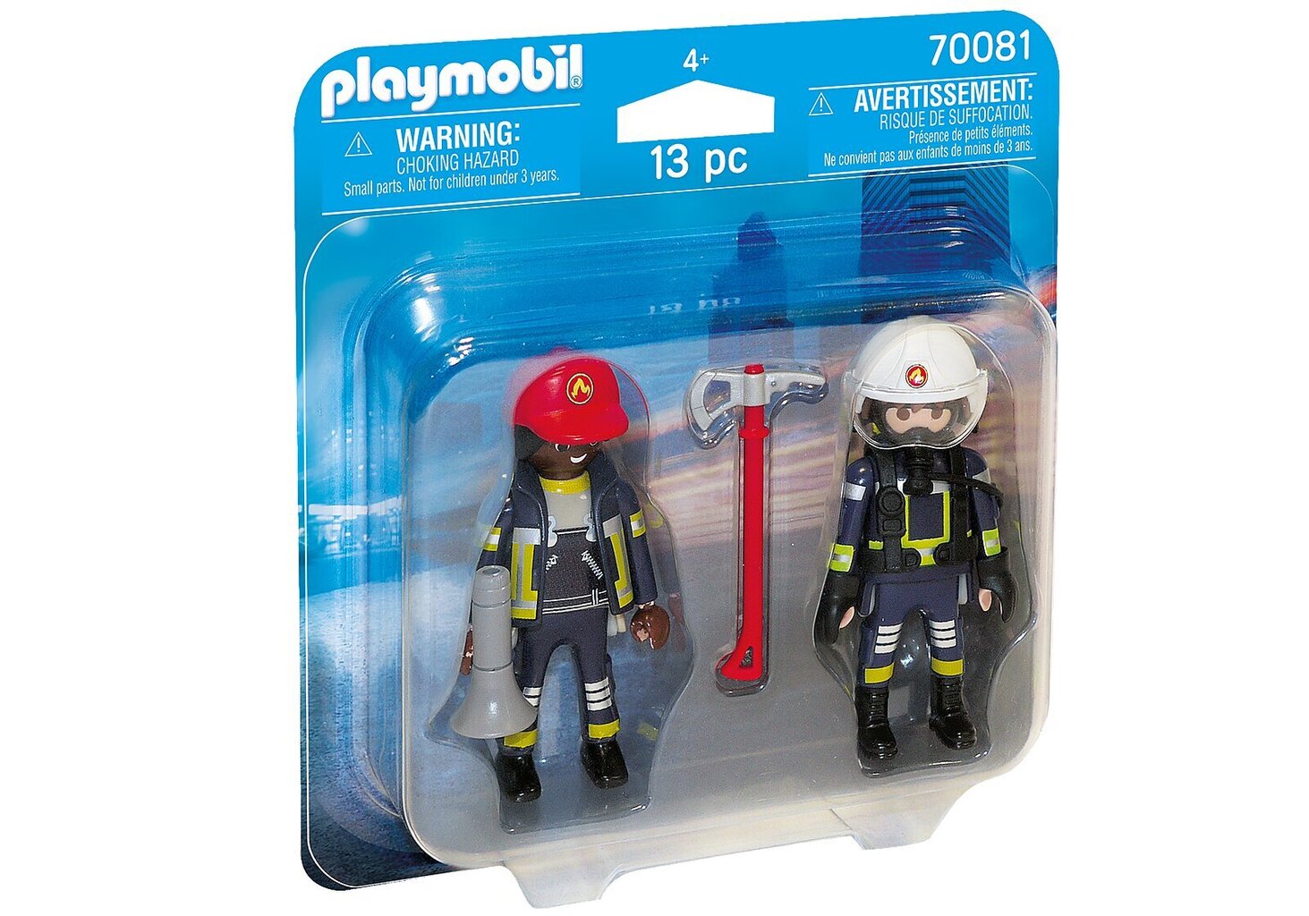 70081 PLAYMOBIL® DuoPack, Ugniagesiai kaina ir informacija | Konstruktoriai ir kaladėlės | pigu.lt