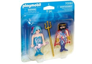 70082 PLAYMOBIL® DuoPack, Русалка и Король цена и информация | Конструкторы и кубики | pigu.lt