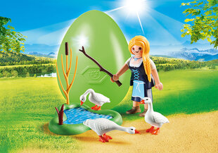 70083 PLAYMOBIL® Easter Egg, Девушка с гусями цена и информация | Конструкторы и кубики | pigu.lt