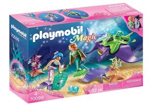 70099 PLAYMOBIL® Magic, Perlų kolekcionieriai su Manta Ray kaina ir informacija | Konstruktoriai ir kaladėlės | pigu.lt